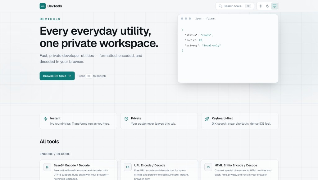 DevTools preview